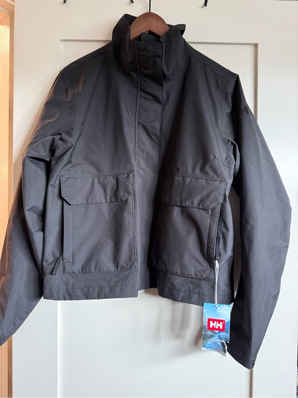 Helly Hansen Black Waterproof Lightweight Jacket